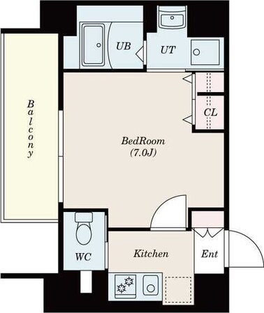 RESIDENCIA御器所の物件間取画像
